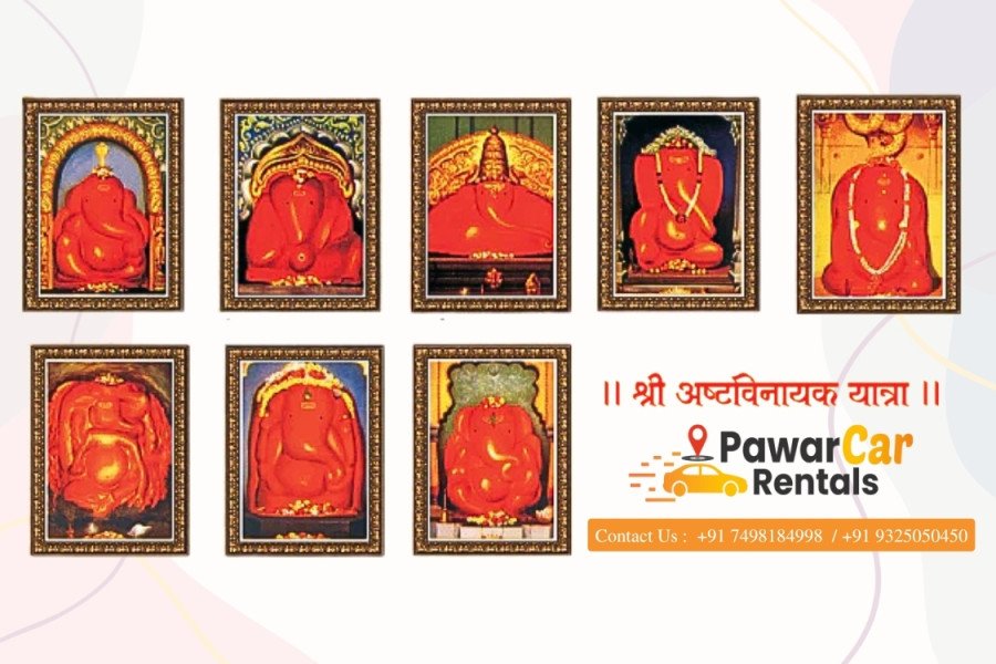 Ashtavinayak Yatra From Pune Call 07498184998 Pawar Car Rentals