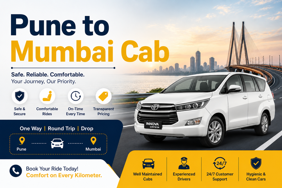 Pune To Mumbai Cab