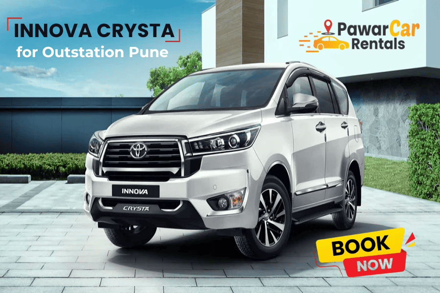 Innova Crysta for Outstation Pune